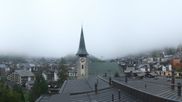 Archived webcam image showing Zermatt - Grand Hotel Zermatterhof on 10 Oct 2026 at 12:21