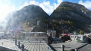 Archived webcam image showing Zermatt - Grand Hotel Zermatterhof on 10 Oct 2026 at 16:21