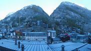 Archived webcam image showing Zermatt - Grand Hotel Zermatterhof on 22 Oct 2026 at 08:49