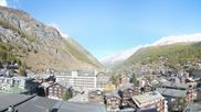 Archived webcam image showing Zermatt - Grand Hotel Zermatterhof on 22 Oct 2026 at 14:49
