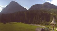 Archived webcam image showing Sappada: Ristorante Mondschein on 31 Jul 2026 at 08:08