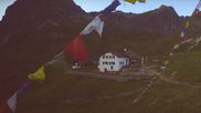 Archived webcam image showing Widdersteinhütte - Warth-Schröcken (Ski Arlberg) on 2 Jul 2026 at 20:38