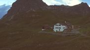 Archived webcam image showing Widdersteinhütte - Warth-Schröcken (Ski Arlberg) on 3 Aug 2026 at 20:57