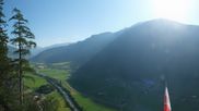 Archiviertes Webcam Bild: Mayrhofen: Ausblick Gasthof Zimmereben am 12.07.2026 um 08:21 Uhr