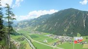 Archiviertes Webcam Bild: Mayrhofen: Ausblick Gasthof Zimmereben am 12.07.2026 um 14:21 Uhr