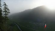 Archiviertes Webcam Bild: Mayrhofen: Ausblick Gasthof Zimmereben am 28.08.2026 um 08:57 Uhr