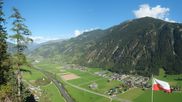 Archiviertes Webcam Bild: Mayrhofen: Ausblick Gasthof Zimmereben am 12.10.2026 um 14:24 Uhr