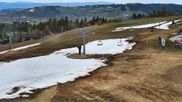 Archived webcam image showing Bukowina Tatrzanska: Ski lifts Rusin-Ski on 1 May 2026 at 12:27