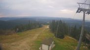 Archived webcam image showing Jaworzyna Krynicka - Top Station on 26 Aug 2026 at 06:54