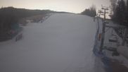 Archived webcam image showing Wierchomla - Base station Chair lift on 27 Feb 2026 at 06:34
