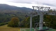 Archived webcam image showing Mosorny Gron - Top station on 10 Oct 2026 at 12:05