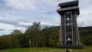 Archived webcam image showing Mosorny Gron - Top station on 10 Oct 2026 at 14:05