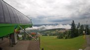 Archiviertes Webcam Bild: Slotwiny Arena - Bergstation Sessellift am 12.07.2026 um 08:55 Uhr