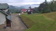 Archived webcam image showing Laskowa - Base station chair lift on 14 Sep 2026 at 06:13