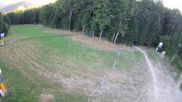 Archived webcam image showing Kasina Ski - Top Station on 15 Aug 2026 at 06:20