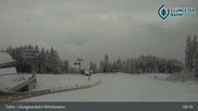 Archived webcam image showing Tulfes - View Mid Station Glungezer on 27 Mar 2026 at 09:09