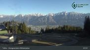 Archived webcam image showing Tulfes - View Mid Station Glungezer on 26 Apr 2026 at 08:27