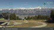 Archived webcam image showing Tulfes - View Mid Station Glungezer on 26 Apr 2026 at 11:27