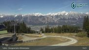 Archived webcam image showing Tulfes - View Mid Station Glungezer on 26 Apr 2026 at 13:27
