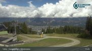 Archived webcam image showing Tulfes - View Mid Station Glungezer on 7 May 2026 at 11:29