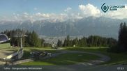 Archived webcam image showing Tulfes - View Mid Station Glungezer on 23 Jun 2026 at 08:55