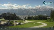 Archived webcam image showing Tulfes - View Mid Station Glungezer on 25 Jun 2026 at 15:01