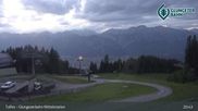 Archived webcam image showing Tulfes - View Mid Station Glungezer on 12 Aug 2026 at 01:15