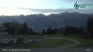 Archived webcam image showing Tulfes - View Mid Station Glungezer on 20 Sep 2026 at 05:58