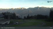 Archived webcam image showing Tulfes - View Mid Station Glungezer on 20 Sep 2026 at 07:58
