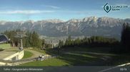 Archived webcam image showing Tulfes - View Mid Station Glungezer on 20 Sep 2026 at 09:58