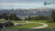 Archived webcam image showing Tulfes - View Mid Station Glungezer on 20 Sep 2026 at 13:58