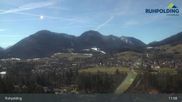 Archived webcam image showing Ruhpolding: Panoramic View on 26 Feb 2026 at 11:45
