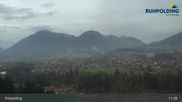 Archiviertes Webcam Bild: Ruhpolding: Panoramablick auf den Ort am 13.04.2026 um 11:34 Uhr