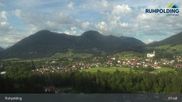 Archived webcam image showing Ruhpolding: Panoramic View on 7 Jul 2026 at 08:38