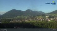 Archiviertes Webcam Bild: Ruhpolding: Panoramablick auf den Ort am 12.07.2026 um 08:23 Uhr