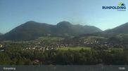 Archiviertes Webcam Bild: Ruhpolding: Panoramablick auf den Ort am 12.07.2026 um 19:27 Uhr