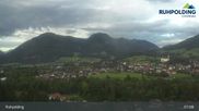 Archiviertes Webcam Bild: Ruhpolding: Panoramablick auf den Ort am 26.08.2026 um 07:28 Uhr