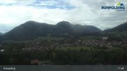 Archiviertes Webcam Bild: Ruhpolding: Panoramablick auf den Ort am 05.09.2026 um 11:04 Uhr