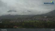 Archiviertes Webcam Bild: Ruhpolding: Panoramablick auf den Ort am 10.10.2026 um 15:03 Uhr