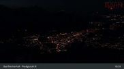 Archived webcam image showing Bad Reichenhall - Top Station Predigtstuhl on 26 Feb 2026 at 21:32