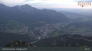 Archived webcam image showing Bad Reichenhall - Top Station Predigtstuhl on 28 May 2026 at 05:47
