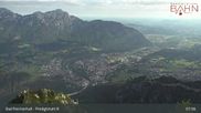 Archived webcam image showing Bad Reichenhall - Top Station Predigtstuhl on 28 May 2026 at 08:47
