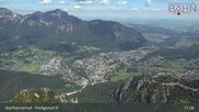 Archived webcam image showing Bad Reichenhall - Top Station Predigtstuhl on 28 May 2026 at 11:47