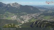Archived webcam image showing Bad Reichenhall - Top Station Predigtstuhl on 12 Jul 2026 at 11:32