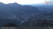 Archived webcam image showing Bad Reichenhall - Top Station Predigtstuhl on 12 Jul 2026 at 21:32