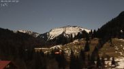 Archiviertes Webcam Bild: Oberstaufen: Biohotel Schratt - Blick zum Hochgrat am 26 Feb 2026 um 20:09 Uhr