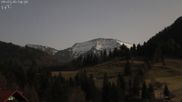 Archiviertes Webcam Bild: Oberstaufen: Biohotel Schratt - Blick zum Hochgrat am 06.03.2026 um 04:11 Uhr