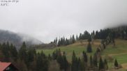 Archiviertes Webcam Bild: Oberstaufen: Biohotel Schratt - Blick zum Hochgrat am 12.04.2026 um 18:57 Uhr