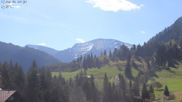 Archiviertes Webcam Bild: Oberstaufen: Biohotel Schratt - Blick zum Hochgrat am 17.04.2026 um 10:07 Uhr