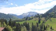 Archiviertes Webcam Bild: Oberstaufen: Biohotel Schratt - Blick zum Hochgrat am 29.04.2026 um 12:50 Uhr